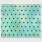Cute Bee Cadeaupapier (Vlak)