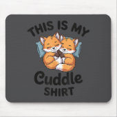 Cute Bee Couple Snuggle Cuddle  Muismat (Voorkant)