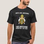 Cute Bee For Men Women Honey Bee Keeper Beekeeping T-shirt (Voorkant)