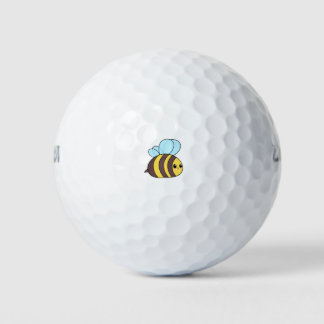 Cute bee golfballen