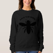 Cute Bee Graphic Tees  Save The Bees (Voorkant)