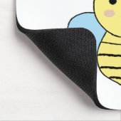 Cute Bee Happy Muismat (Hoek)
