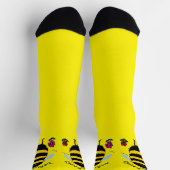 Cute Bee Happy Sokken (Top)