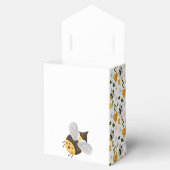 Cute Bee Hommeltje Baby Shower Bedankdoosjes (Geopend)