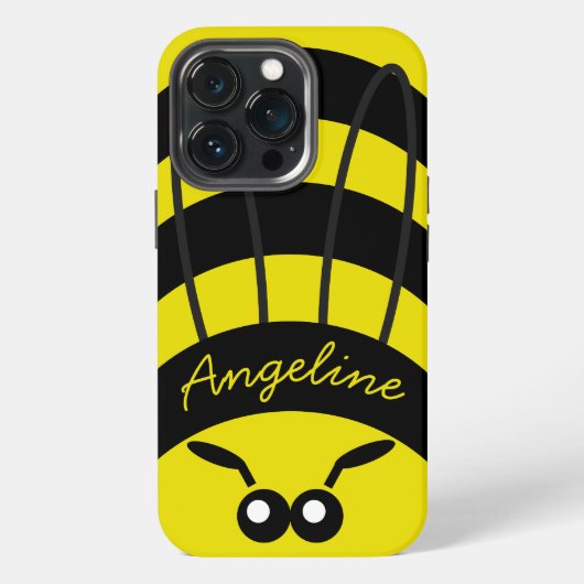 Cute Bee iPhone Hoesje (Achterkant)