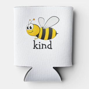 Cute Bee Kind Blikjeskoeler