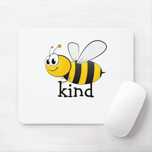 Cute Bee Kind Muismat (Met muis)