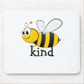 Cute Bee Kind Muismat (Voorkant)
