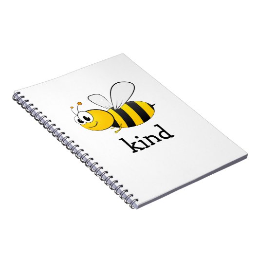 Cute Bee Kind Notitieboek (Rechterzijde)