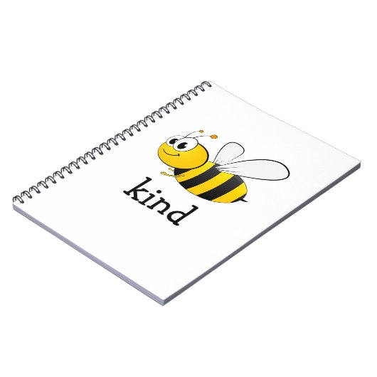 Cute Bee Kind Notitieboek (Linkerzijde)