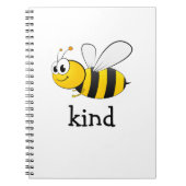 Cute Bee Kind Notitieboek (Voorkant)