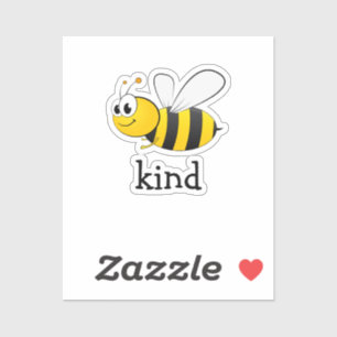 Cute Bee Kind Sticker