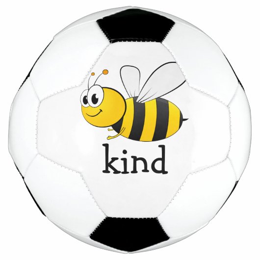 Cute Bee Kind Voetbal (Voorkant)