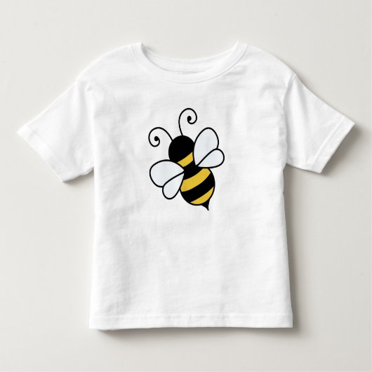 Cute bee kinder shirts (Voorkant)