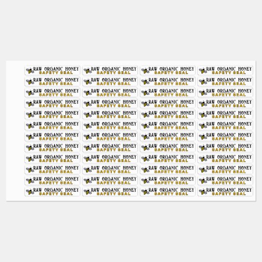 Cute Bee Labels (Vel)