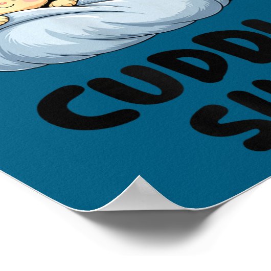 Cute Bee Lovers This Is Our Cuddle  Poster (Hoek)