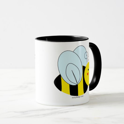 Cute Bee Mok (Voorkant rechts)