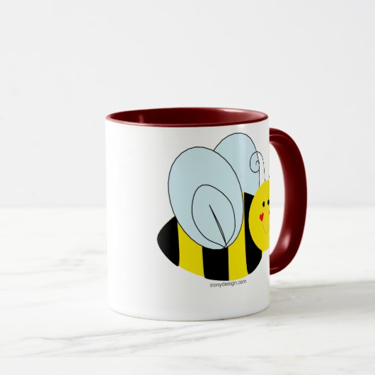 Cute Bee Mok (Voorkant rechts)