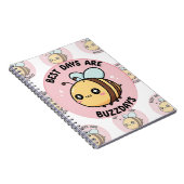 Cute Bee Notebook – Kawaii Bumblebee Journal Notitieboek (Rechterzijde)