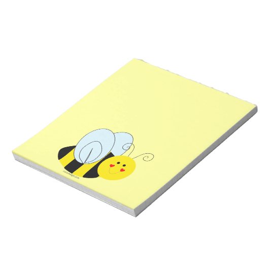 Cute Bee Notitieblok (Linkerzijde)