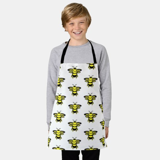 CUTE BEE PATTERN  SCHORT (Gedragen)