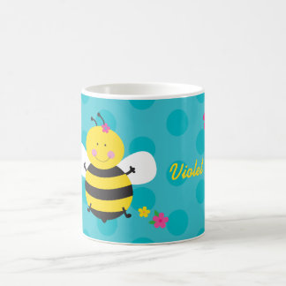 Cute Bee Personalized Mug Koffiemok