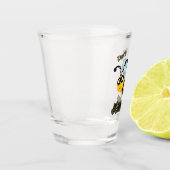 Cute bee shot glas (Links)