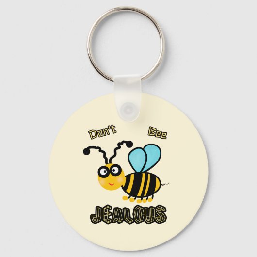 Cute bee sleutelhanger (Voorkant)