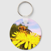 Cute Bee Sleutelhanger (Voorkant)