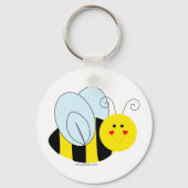 Cute Bee Sleutelhanger (Voorkant)