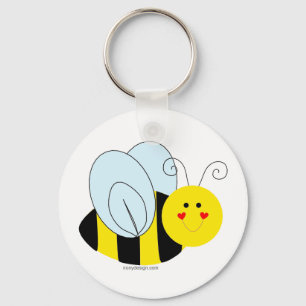 Cute Bee Sleutelhanger