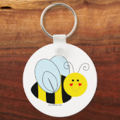 Cute Bee Sleutelhanger (Voorkant)