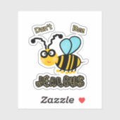 Cute bee sticker (Vel)