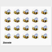 Cute Bee Sticker (Vel)