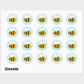Cute bee Sticker (Vel)