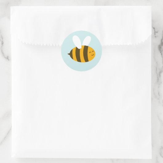 Cute bee Sticker (Tas)