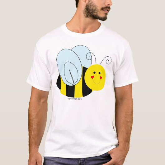 Cute Bee T-shirt (Voorkant)
