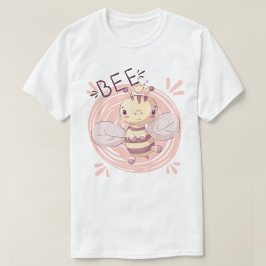 Cute Bee T-Shirt (Design voorkant)