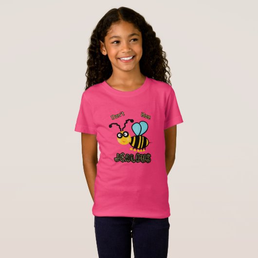 Cute bee t-shirt (Voorkant volledig)