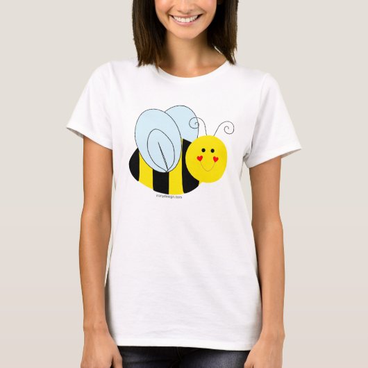 Cute Bee T-shirt (Voorkant)