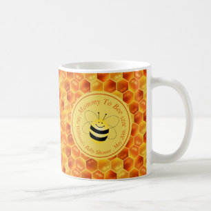 Cute Bee ThMED Baby shower Koffiemok