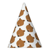 Cute Beer Animal Feesthoedjes (Rechts)