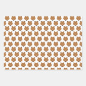 Cute Beer Animal Inpakpapier Vel (Voorkant 3)