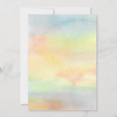 Cute Beer Baby shower Kaart (Achterkant)