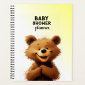 Cute Beer Baby shower Planner (Voorkant)