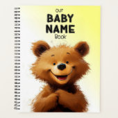 Cute Beer Babynamenboek Planner (Voorkant)