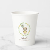 Cute Beer Birthday Papieren Bekers (Voorkant)