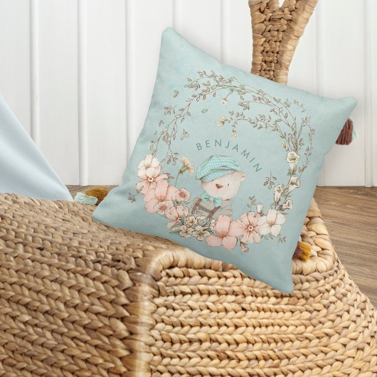  Cute Beer Botanische naam Baby Boy Nursery Kussen