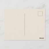 Cute Beer Briefkaart (Achterkant)