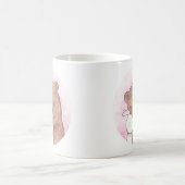 Cute Beer & Bunny Love Couple Mok Animal mok (Center)